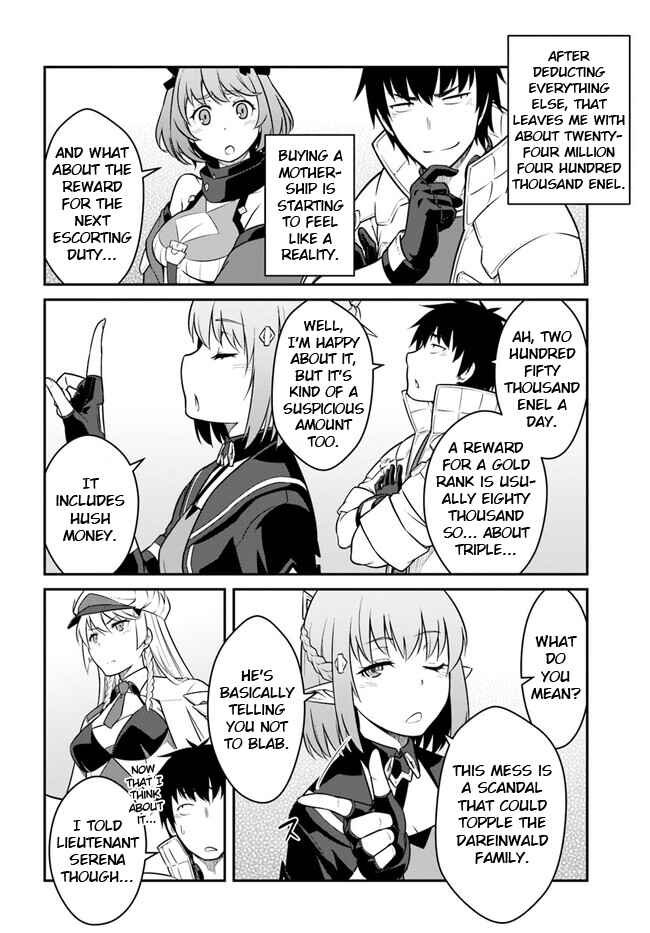Mezametara Saikyou Soubi to Uchuusen-mochi datta node, Ikkodate Mezashite Youhei to shite Jiyuu ni Ikitai Chapter 35.1 - Page 8