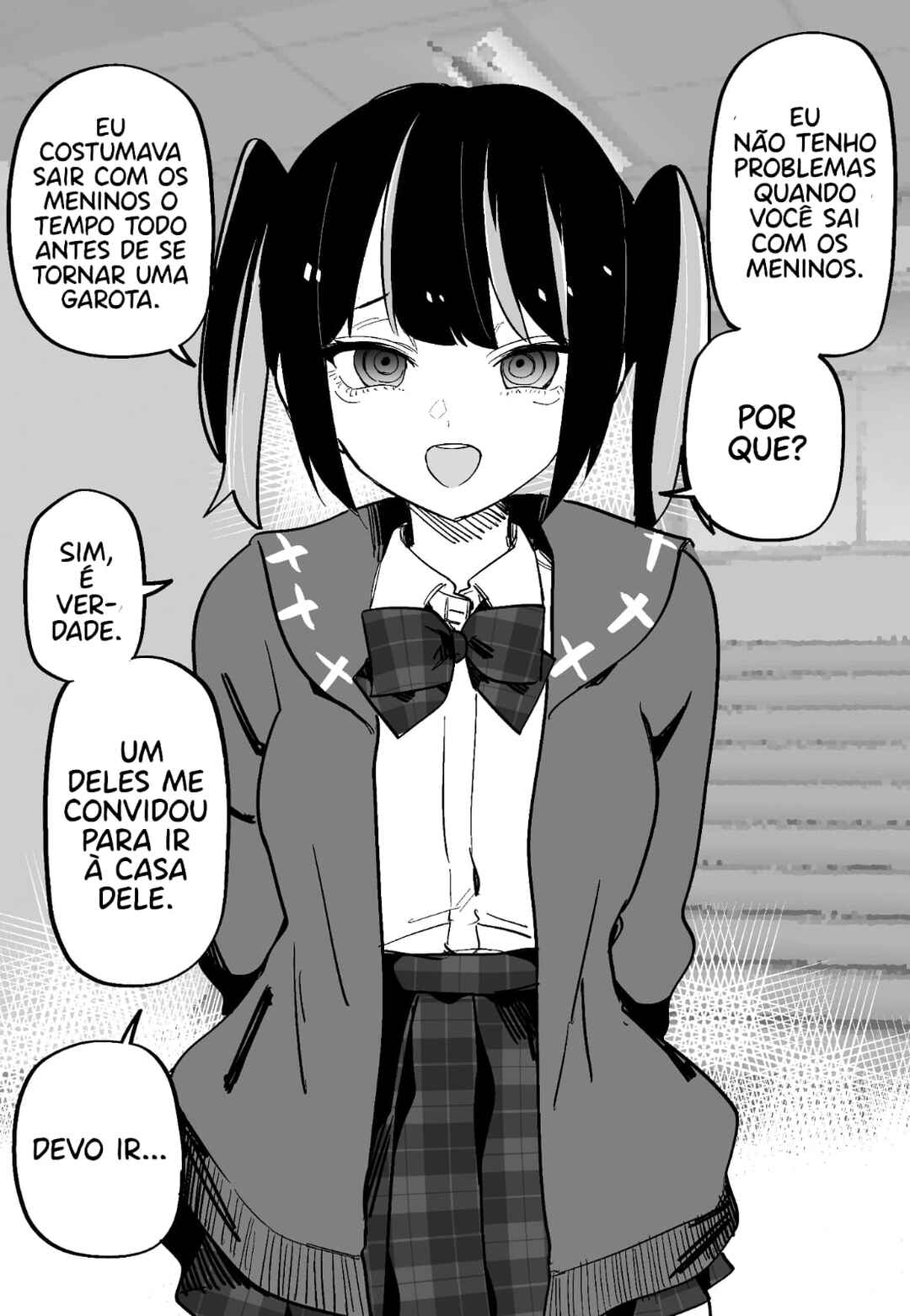 TS tta Tomodachi ga Nou wo Hakaishitekuru Chapter 1 - Page 2