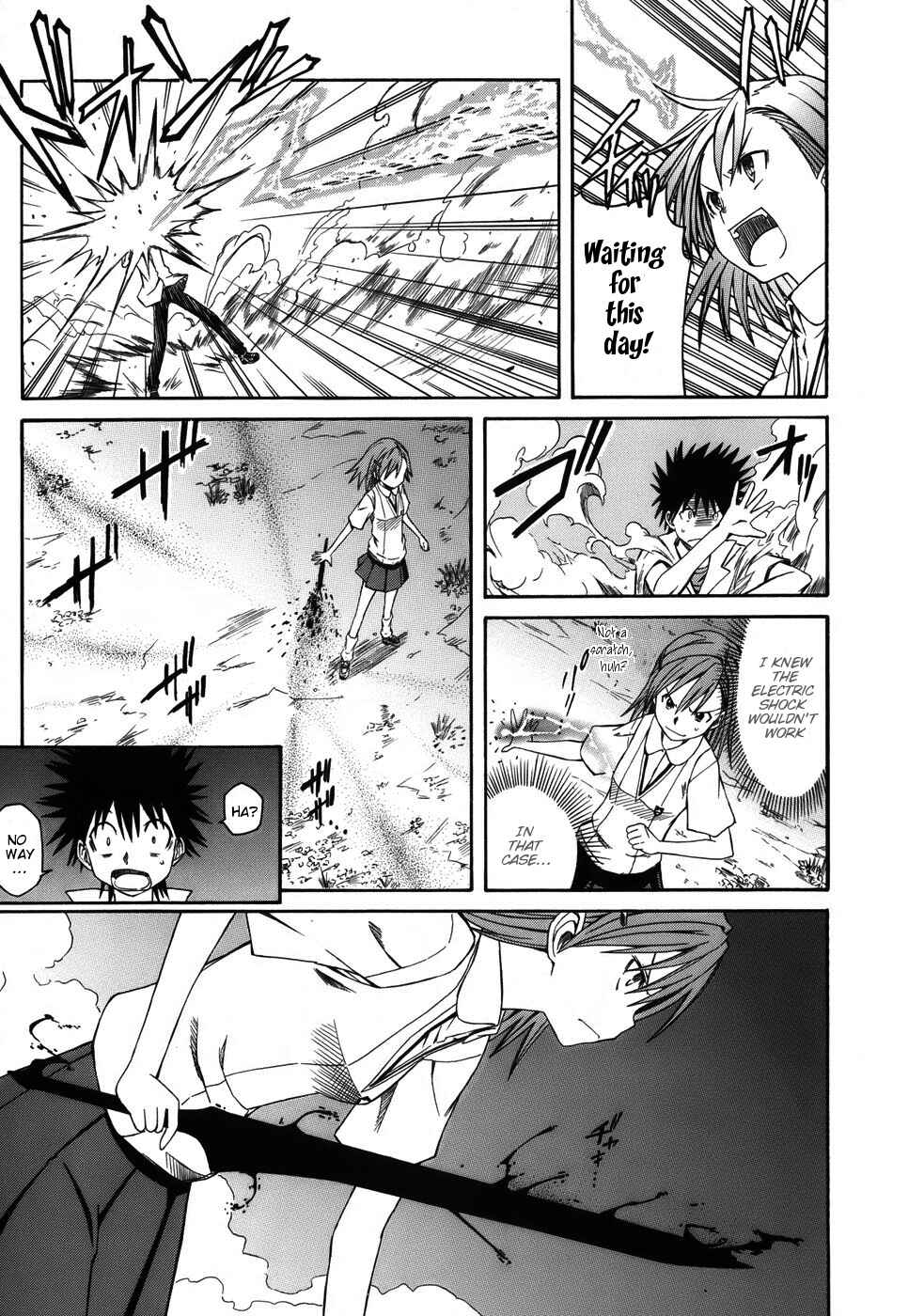 Toaru Majutsu no Index Gaiden: Toaru Kagaku no Railgun Chapter 3 - Page 15