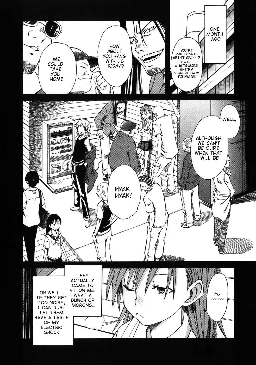 Toaru Majutsu no Index Gaiden: Toaru Kagaku no Railgun Chapter 3 - Page 2