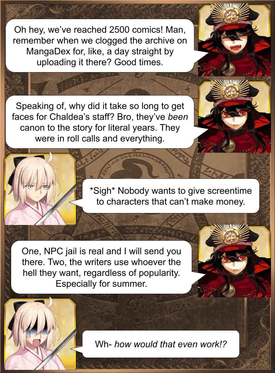 Daily Chaldea Chapter 2500 - Page 1