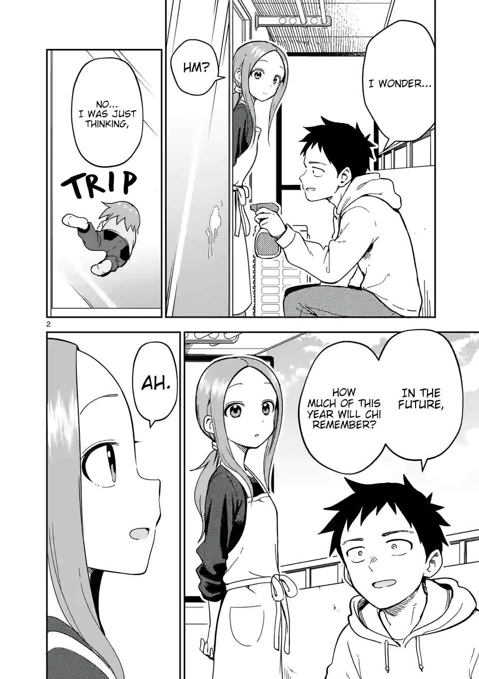 Karakai Jouzu no (Moto) Takagi-san Chapter 210 - Page 2