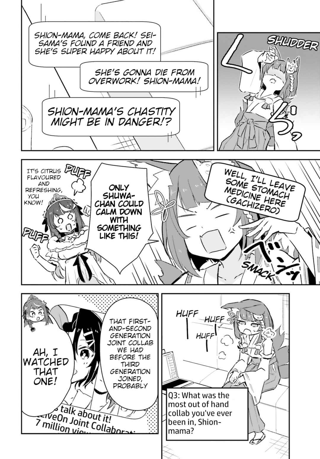 VTuber nandaga Haishin Kiri Wasuretara Densetsu ni Natteta Chapter 6.2 - Page 6