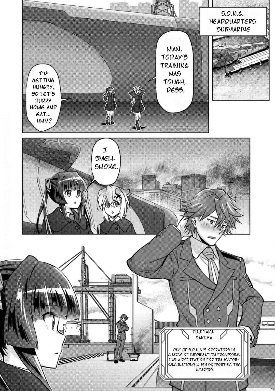 Senki Kanshoku Symphogear ~Shirabemeshi~ Chapter 36 - Page 3