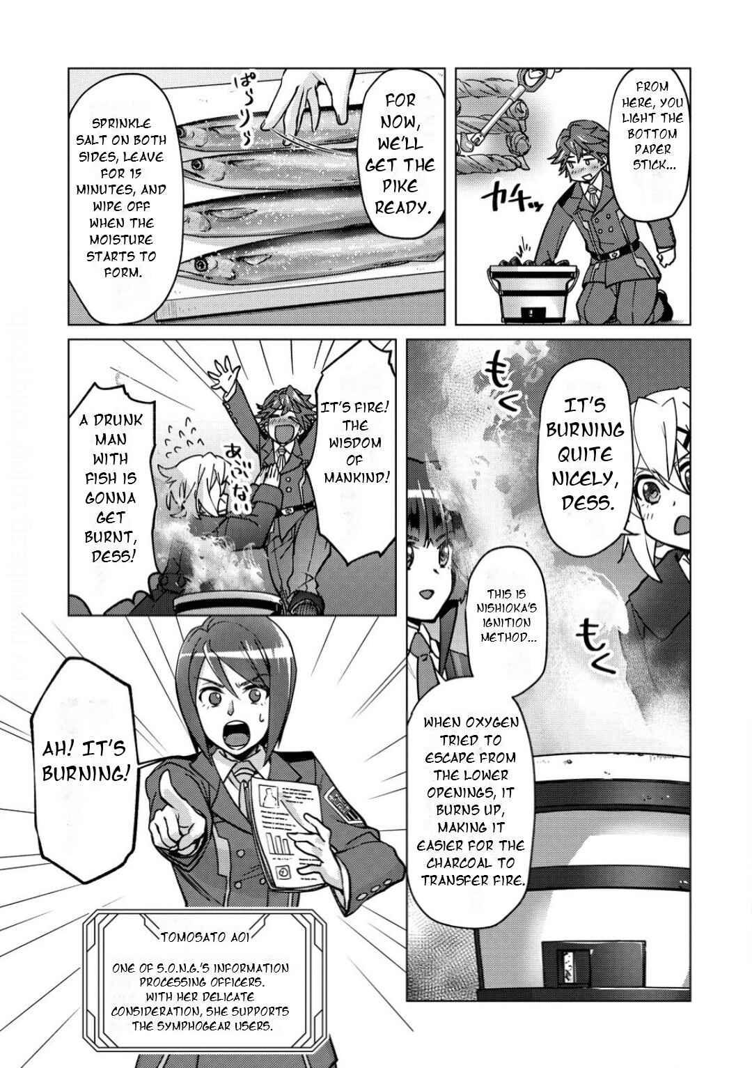 Senki Kanshoku Symphogear ~Shirabemeshi~ Chapter 36 - Page 8