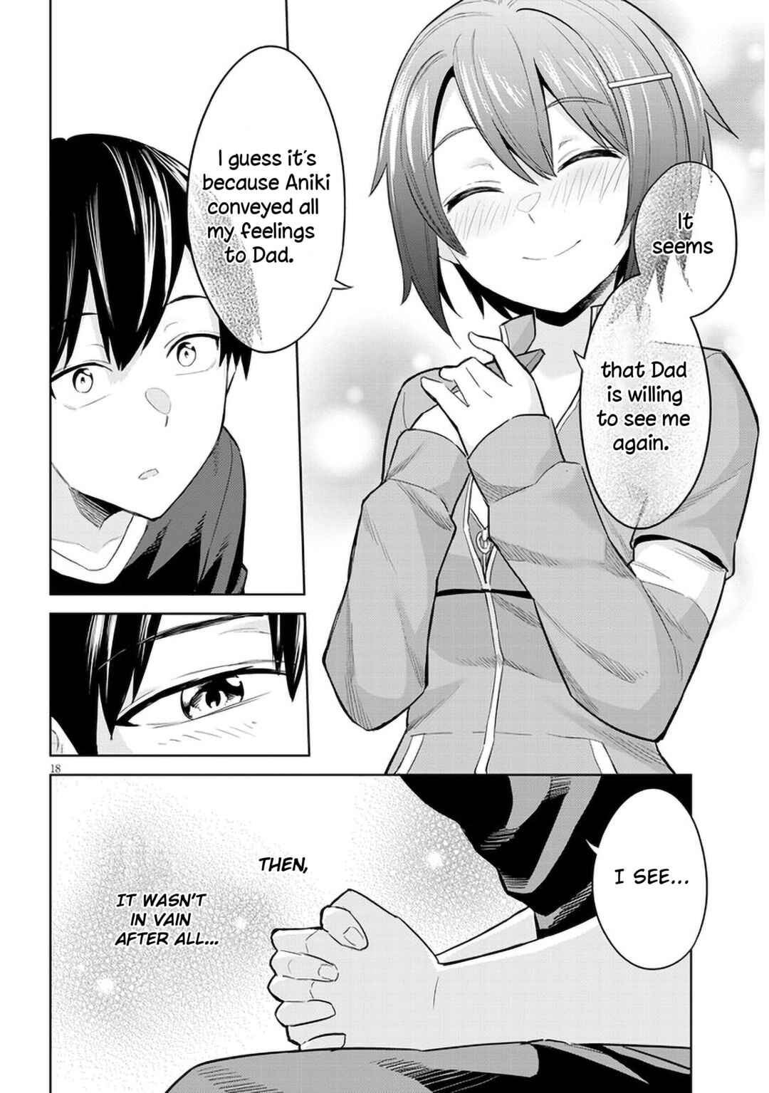 Jitsu wa Imouto deshita. ~Saikin Dekita Giri no Otouto no Kyorikan ga Yatara Chikai Wake~ Chapter 9 - Page 18
