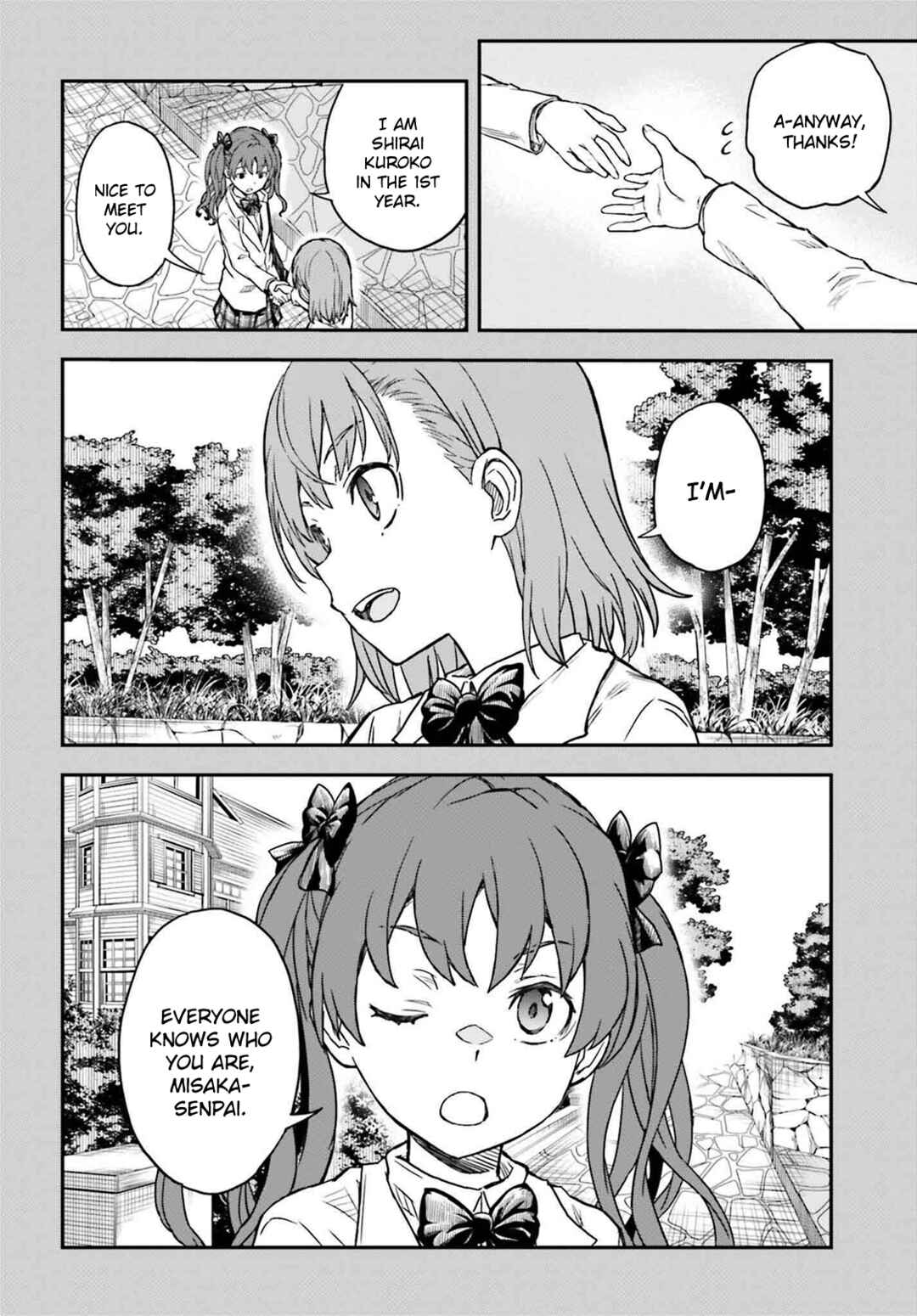 Toaru Majutsu no Index Gaiden: Toaru Kagaku no Railgun Chapter 153 - Page 14