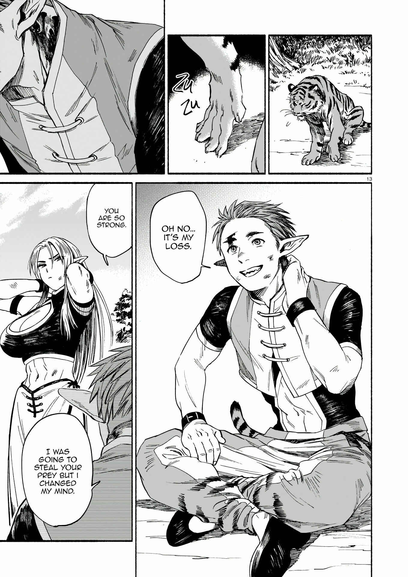 Tora wa Ryuu o Mada Tabenai. Chapter 3 - Page 14