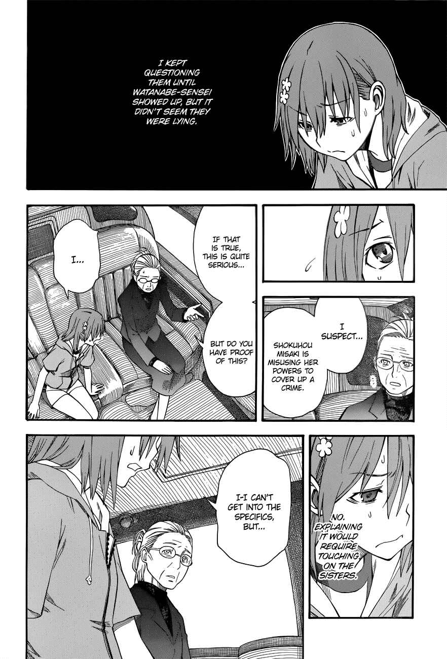 Toaru Majutsu no Index Gaiden: Toaru Kagaku no Railgun Chapter 48 - Page 22