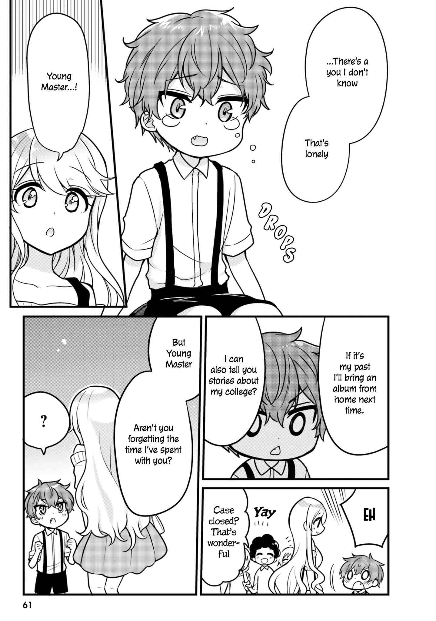 Tekito na Maid no Oneesan & Erasou de Ichizu na Botchan Chapter 5 - Page 9