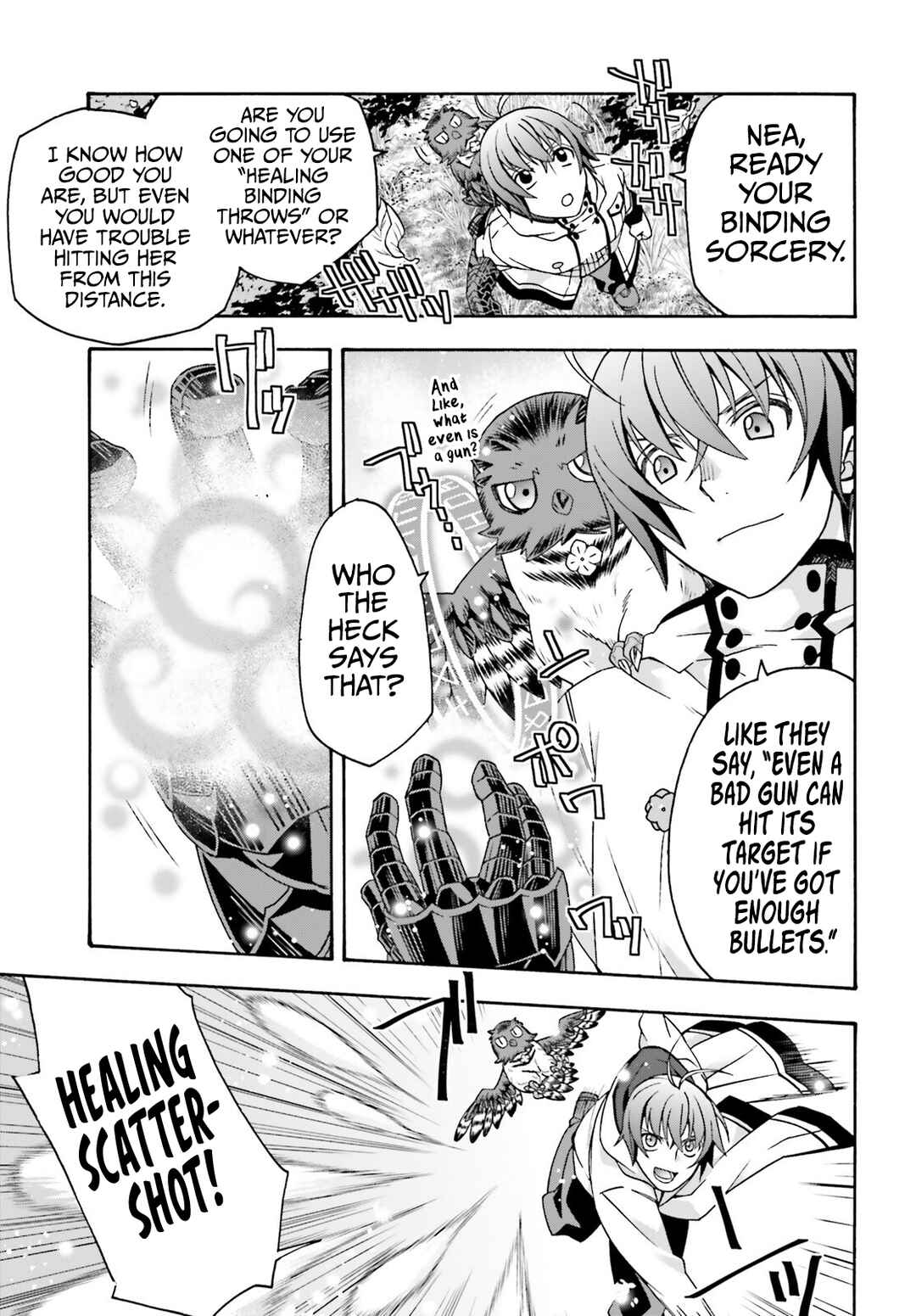 Chiyu Mahou no Machigatta Tsukaikata ~Senjou wo Kakeru Kaifuku Youin~ Chapter 75 - Page 18