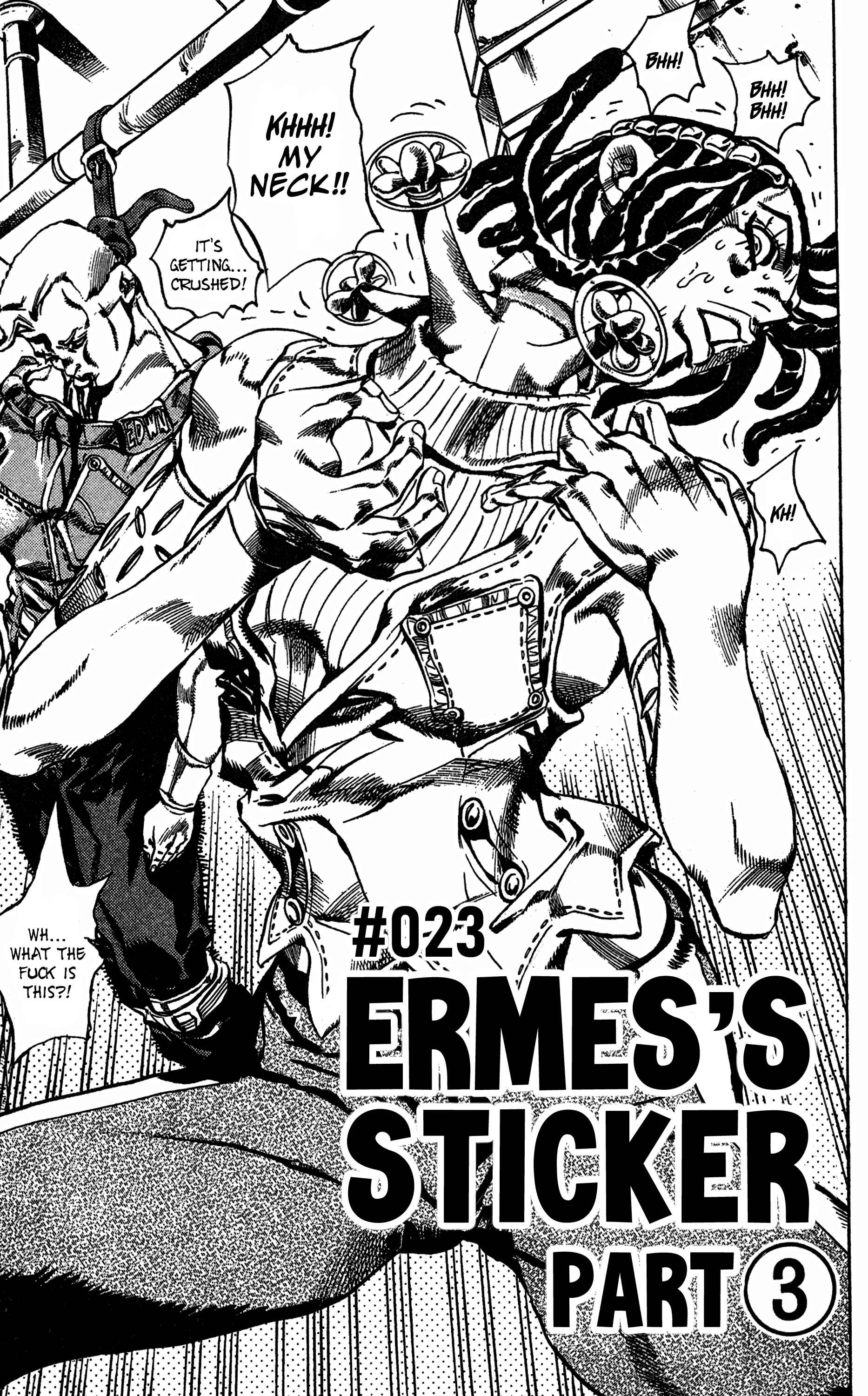 JoJo no Kimyou na Bouken: Part 6 - Stone Ocean Chapter 23 - Page 3