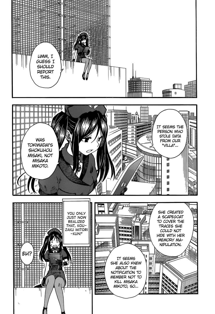 Toaru Majutsu no Index Gaiden: Toaru Kagaku no Railgun Chapter 56 - Page 24