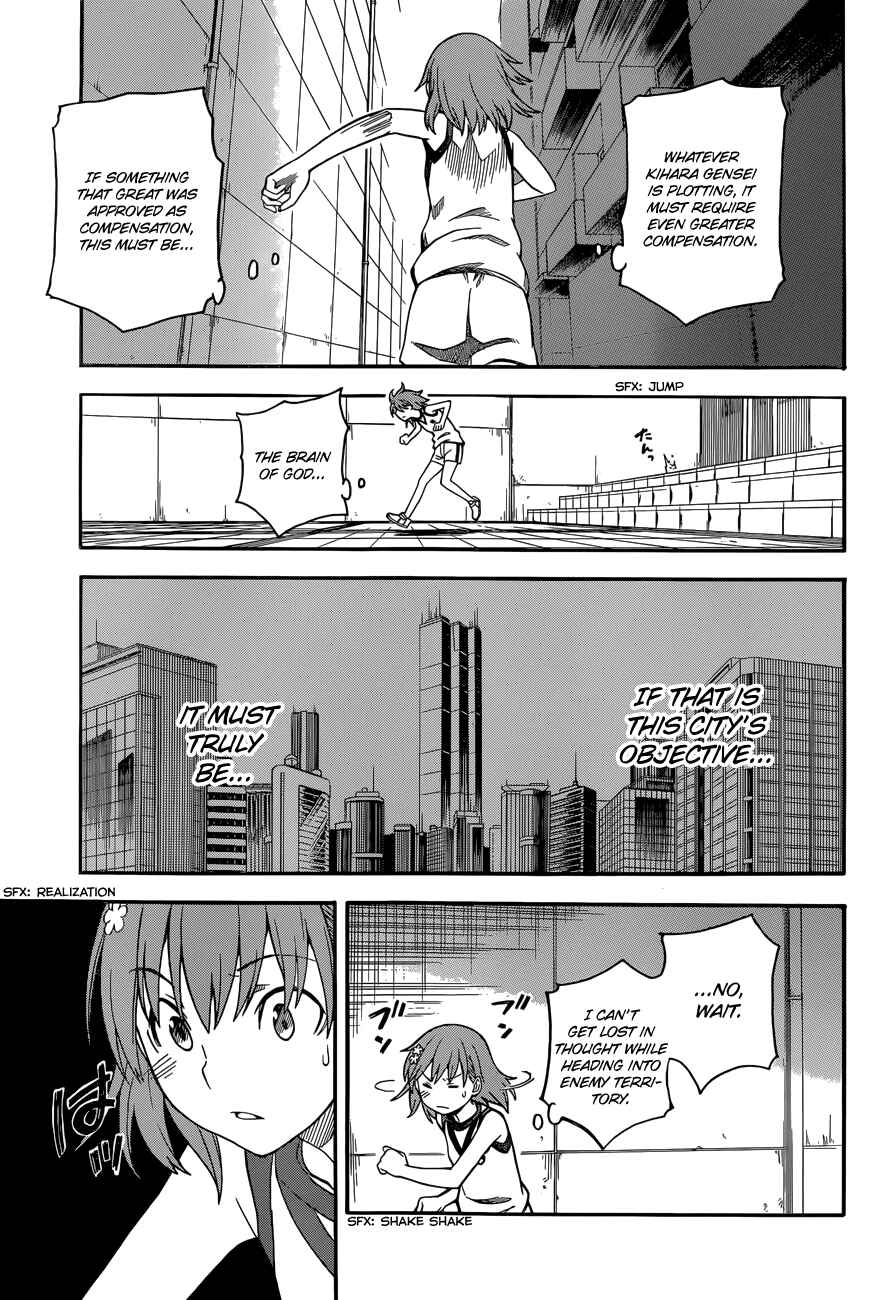 Toaru Majutsu no Index Gaiden: Toaru Kagaku no Railgun Chapter 56 - Page 5