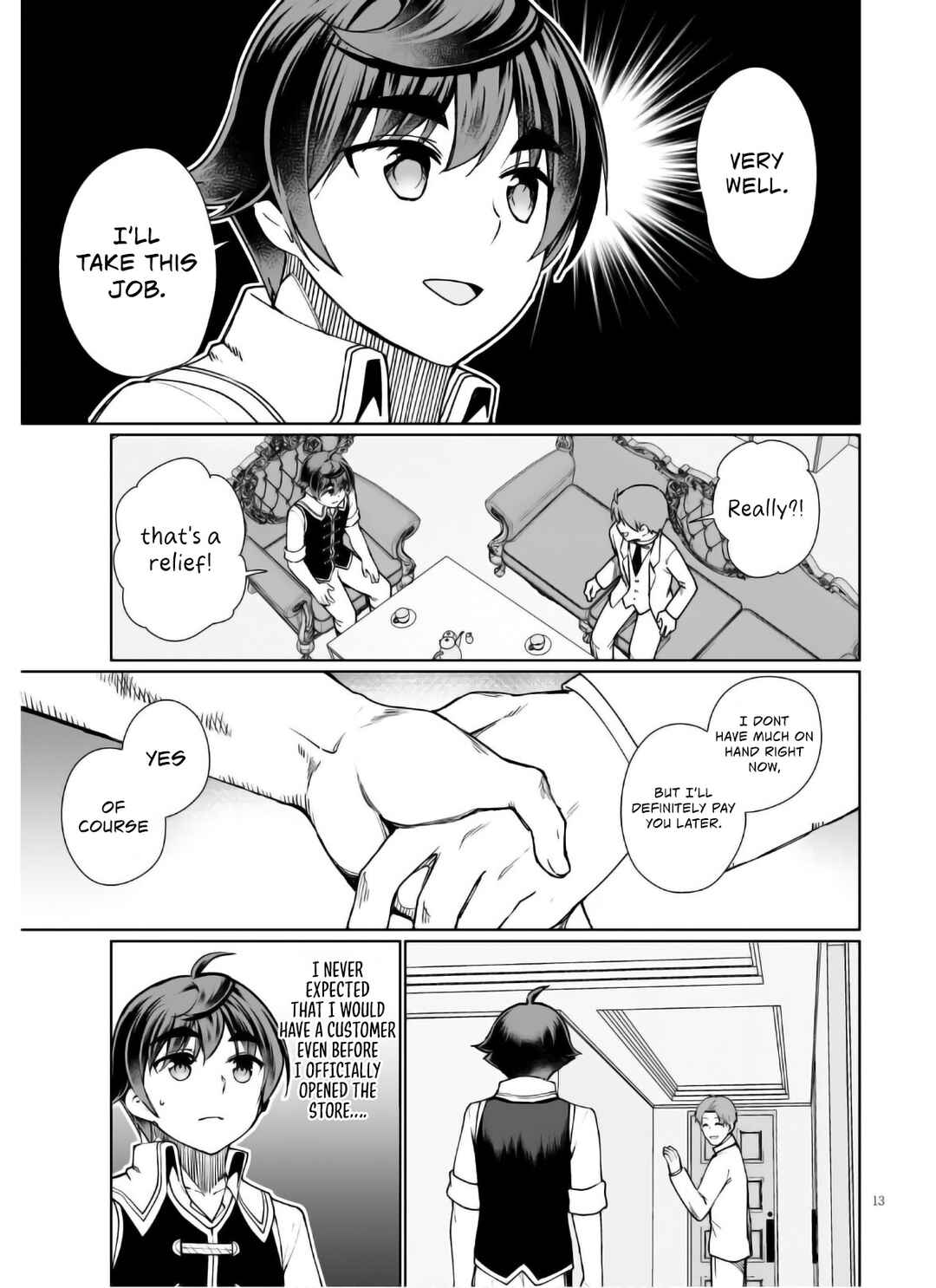 Botsuraku Yotei Nanode, Kajishokunin o Mezasu Chapter 45 - Page 14