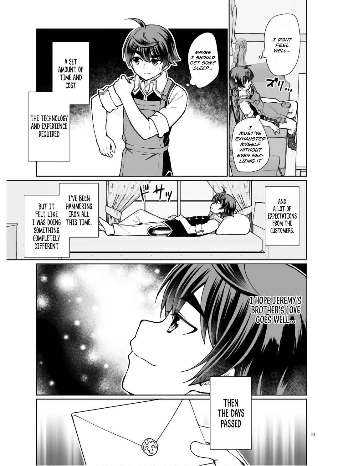 Botsuraku Yotei Nanode, Kajishokunin o Mezasu Chapter 45 - Page 22