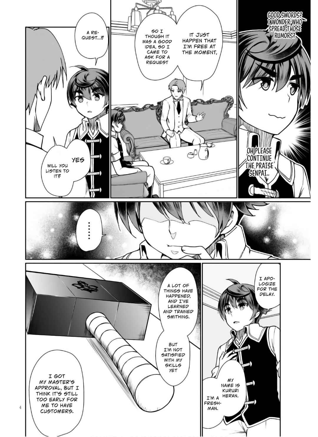Botsuraku Yotei Nanode, Kajishokunin o Mezasu Chapter 45 - Page 5
