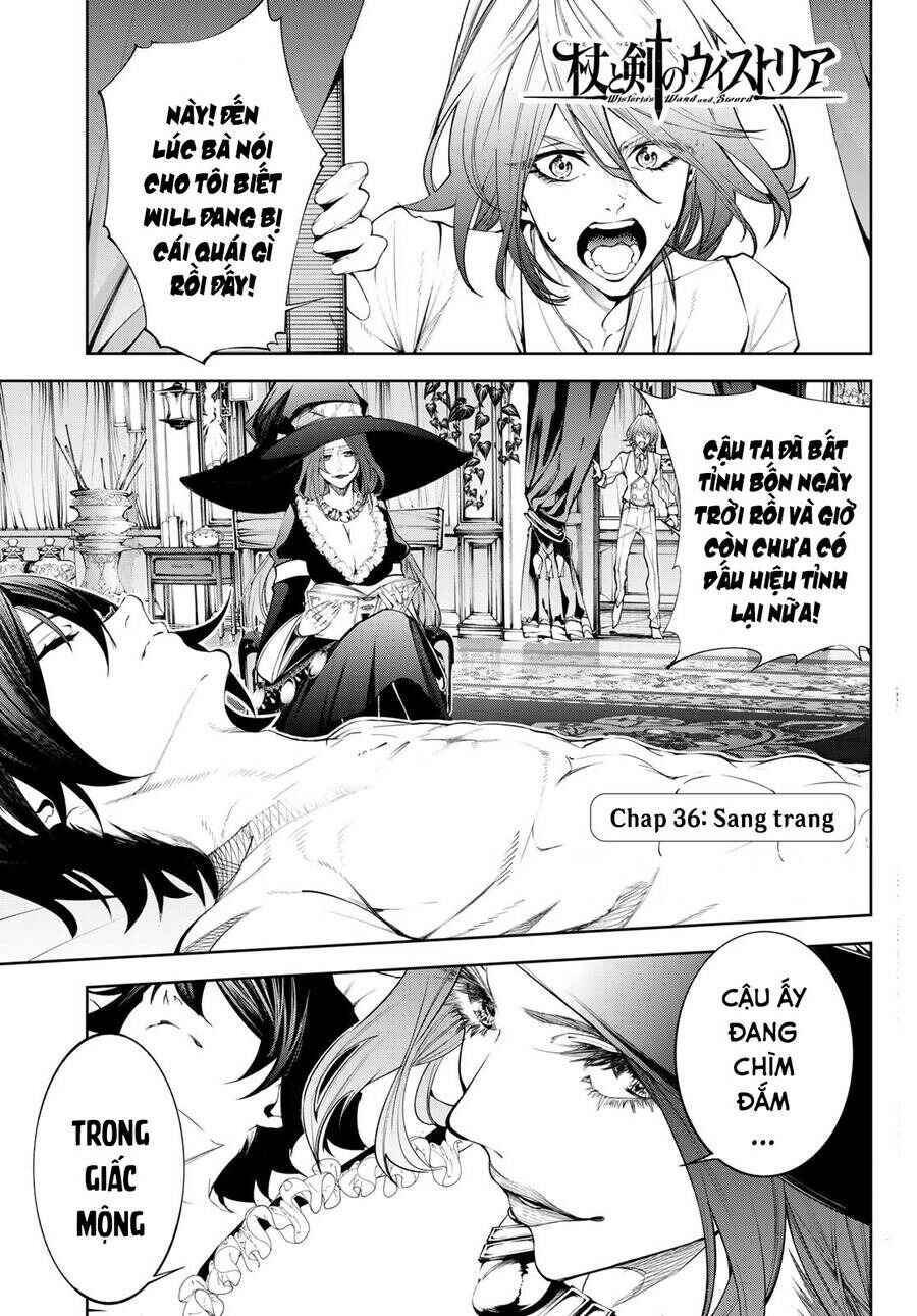 Tsue to Tsurugi no Wistoria Chapter 36 - Page 3