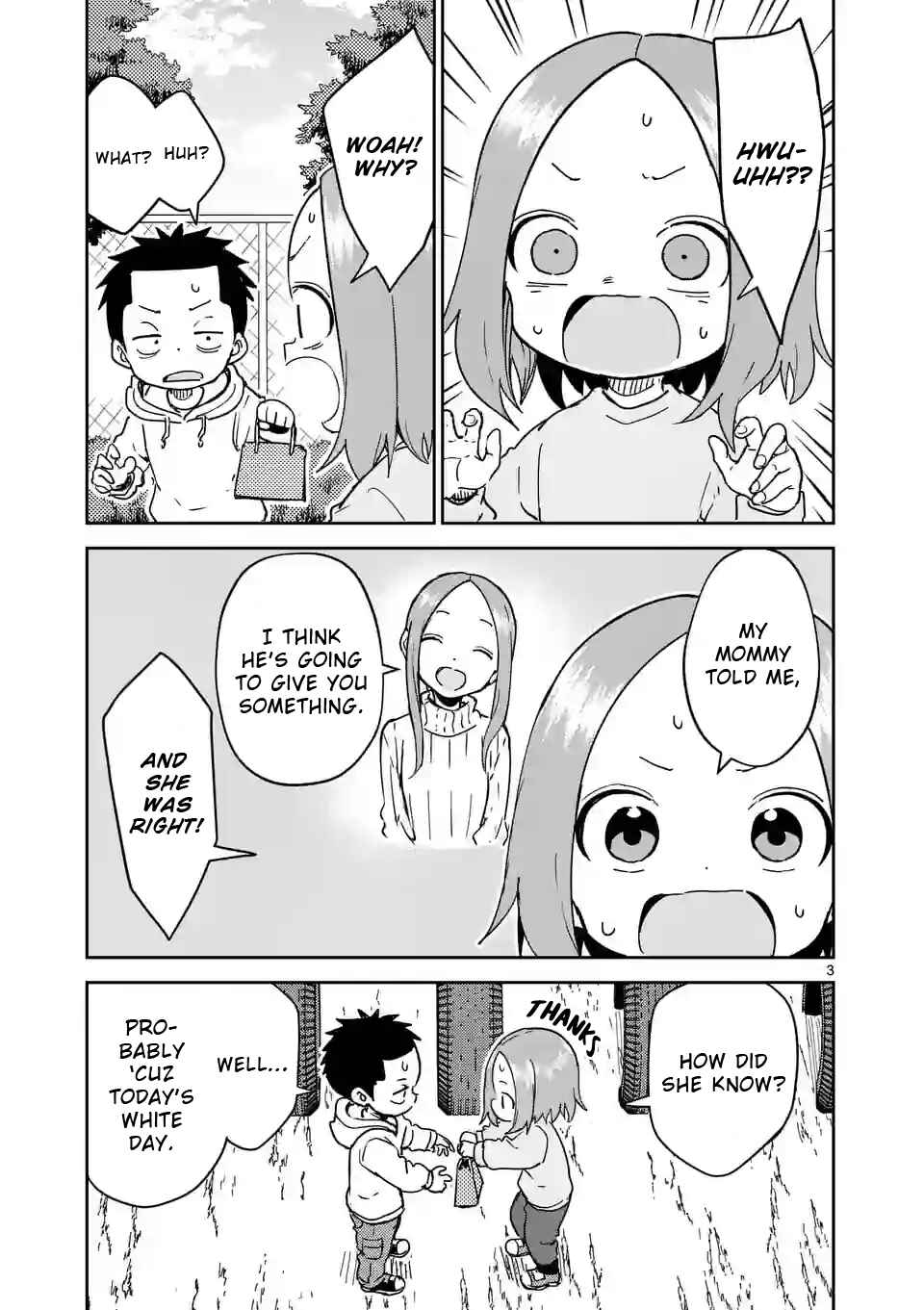 Karakai Jouzu no (Moto) Takagi-san Chapter 268 - Page 3