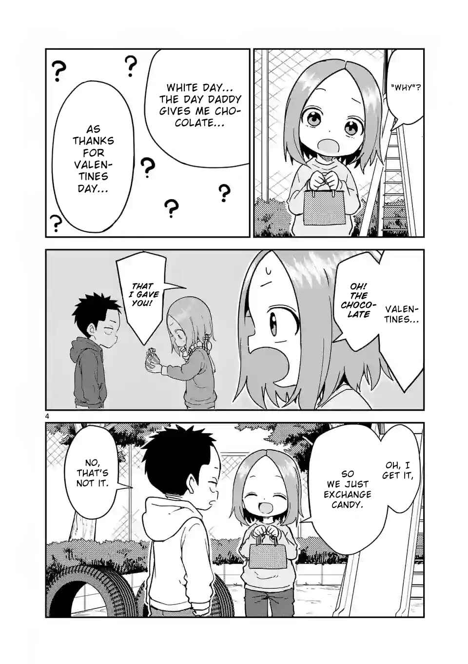 Karakai Jouzu no (Moto) Takagi-san Chapter 268 - Page 4