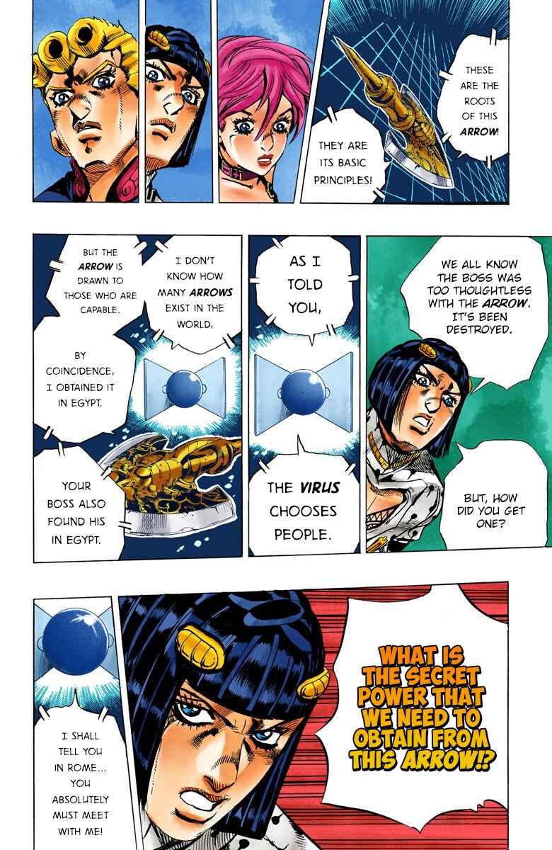 JoJo no Kimyou na Bouken: Part 5 - Ougon no Kaze Color-ban Chapter 113 - Page 11