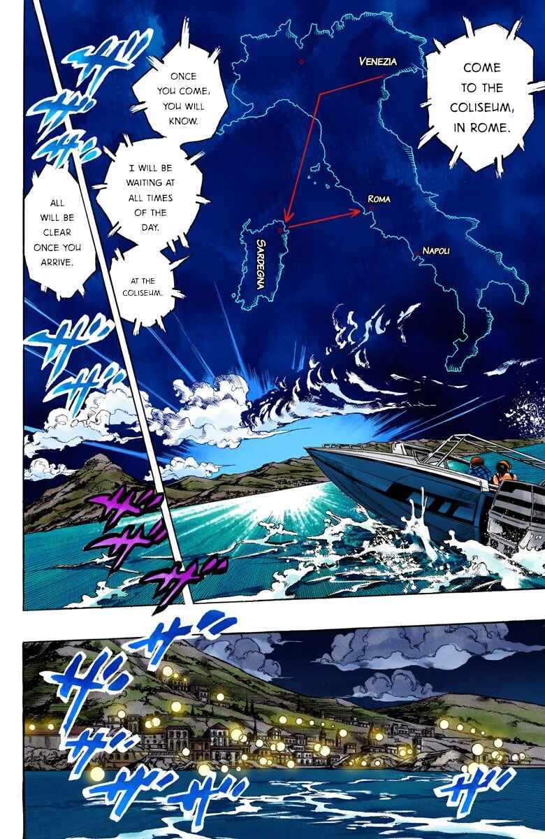JoJo no Kimyou na Bouken: Part 5 - Ougon no Kaze Color-ban Chapter 113 - Page 13