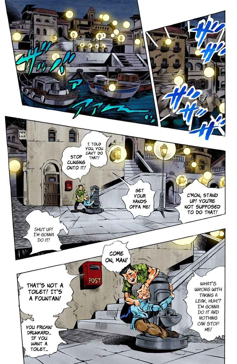 JoJo no Kimyou na Bouken: Part 5 - Ougon no Kaze Color-ban Chapter 113 - Page 14