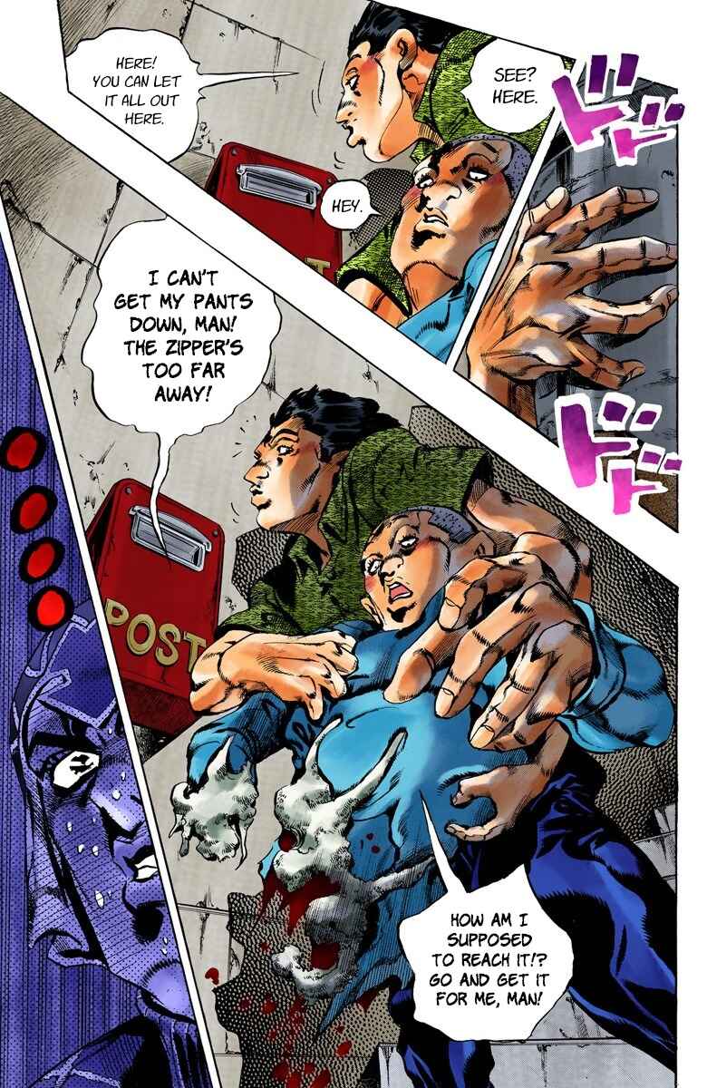 JoJo no Kimyou na Bouken: Part 5 - Ougon no Kaze Color-ban Chapter 113 - Page 18