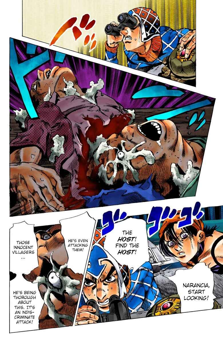 JoJo no Kimyou na Bouken: Part 5 - Ougon no Kaze Color-ban Chapter 113 - Page 19