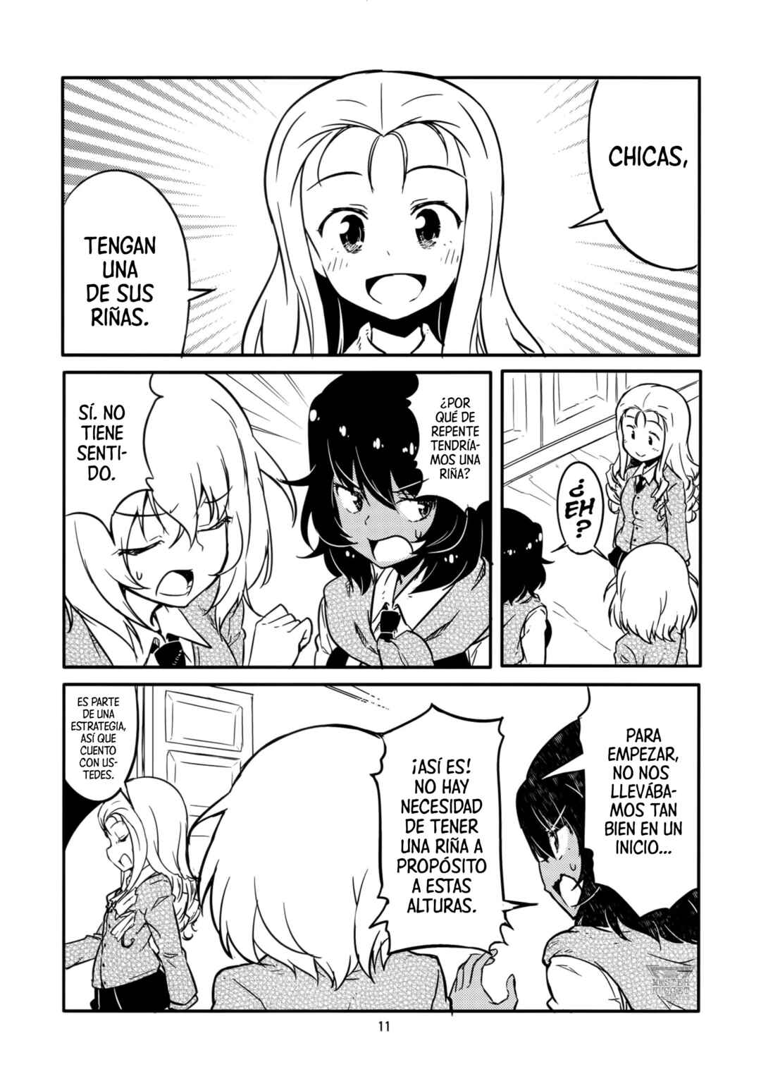 Girls und Panzer -Anata-tachi Kenkanasai! (Doujinshi) Chapter ? - Page 9