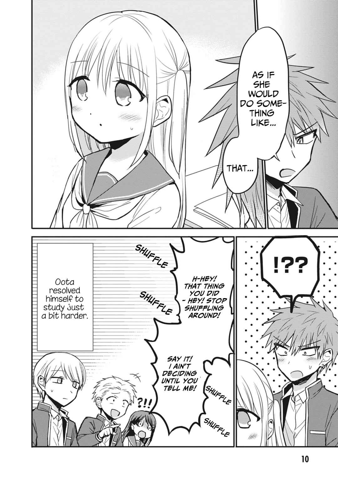 Kao ni Denai Kashiwada-san to Kao ni Deru Oota-kun Chapter 76 - Page 11