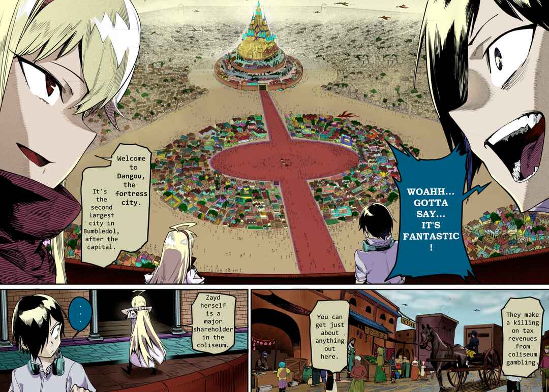 Reincarnation Coliseum: The Weakest Skill Conquers the Strongest Women and Creates a Harem (Fan Colored) Chapter 3 - Page 25