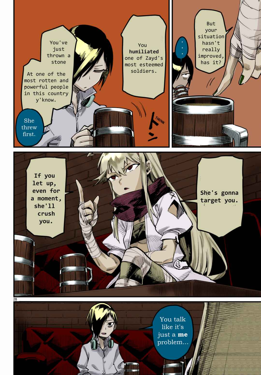 Reincarnation Coliseum: The Weakest Skill Conquers the Strongest Women and Creates a Harem (Fan Colored) Chapter 3 - Page 28