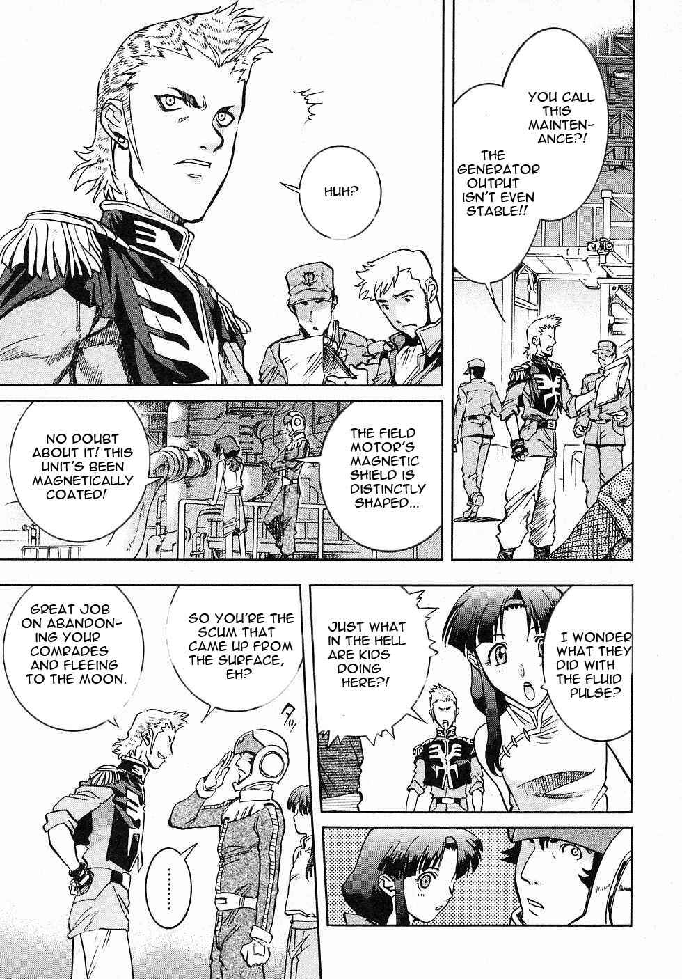 Mobile Suit Gundam Gaiden REBELLION: Space, at the End of a Flash... Chapter 2 - Page 16