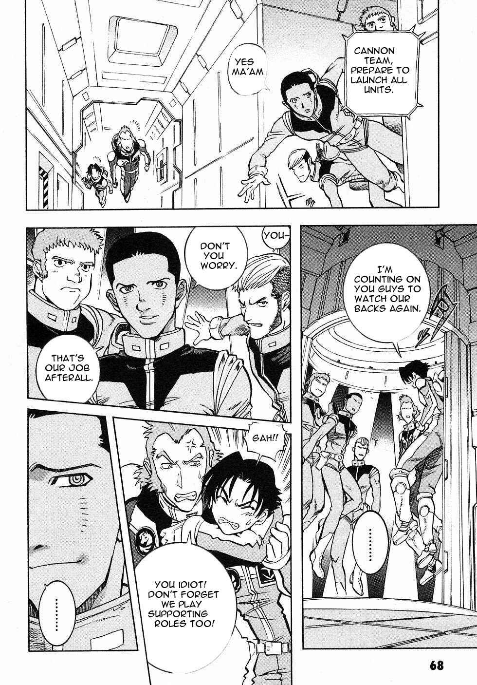 Mobile Suit Gundam Gaiden REBELLION: Space, at the End of a Flash... Chapter 2 - Page 21