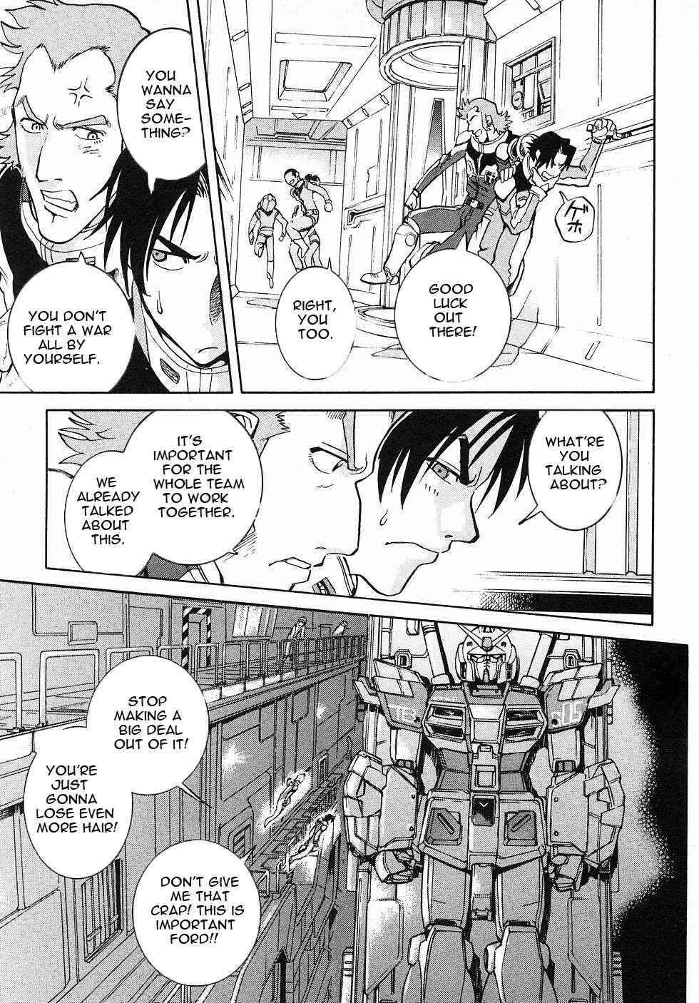 Mobile Suit Gundam Gaiden REBELLION: Space, at the End of a Flash... Chapter 2 - Page 22