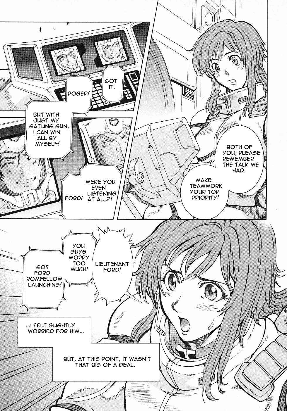 Mobile Suit Gundam Gaiden REBELLION: Space, at the End of a Flash... Chapter 2 - Page 24