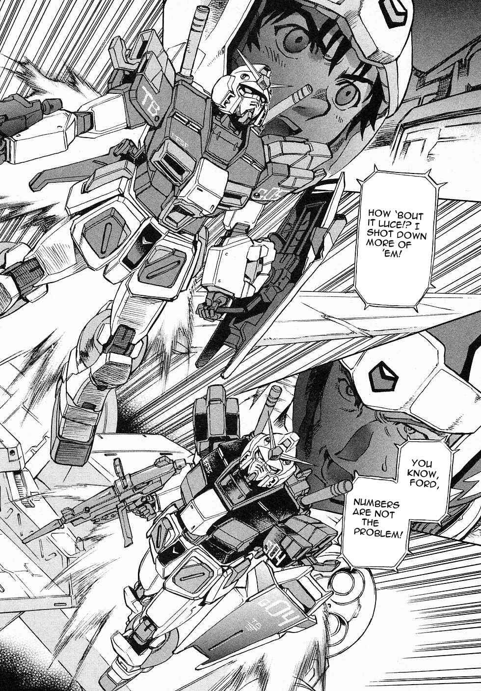 Mobile Suit Gundam Gaiden REBELLION: Space, at the End of a Flash... Chapter 2 - Page 3