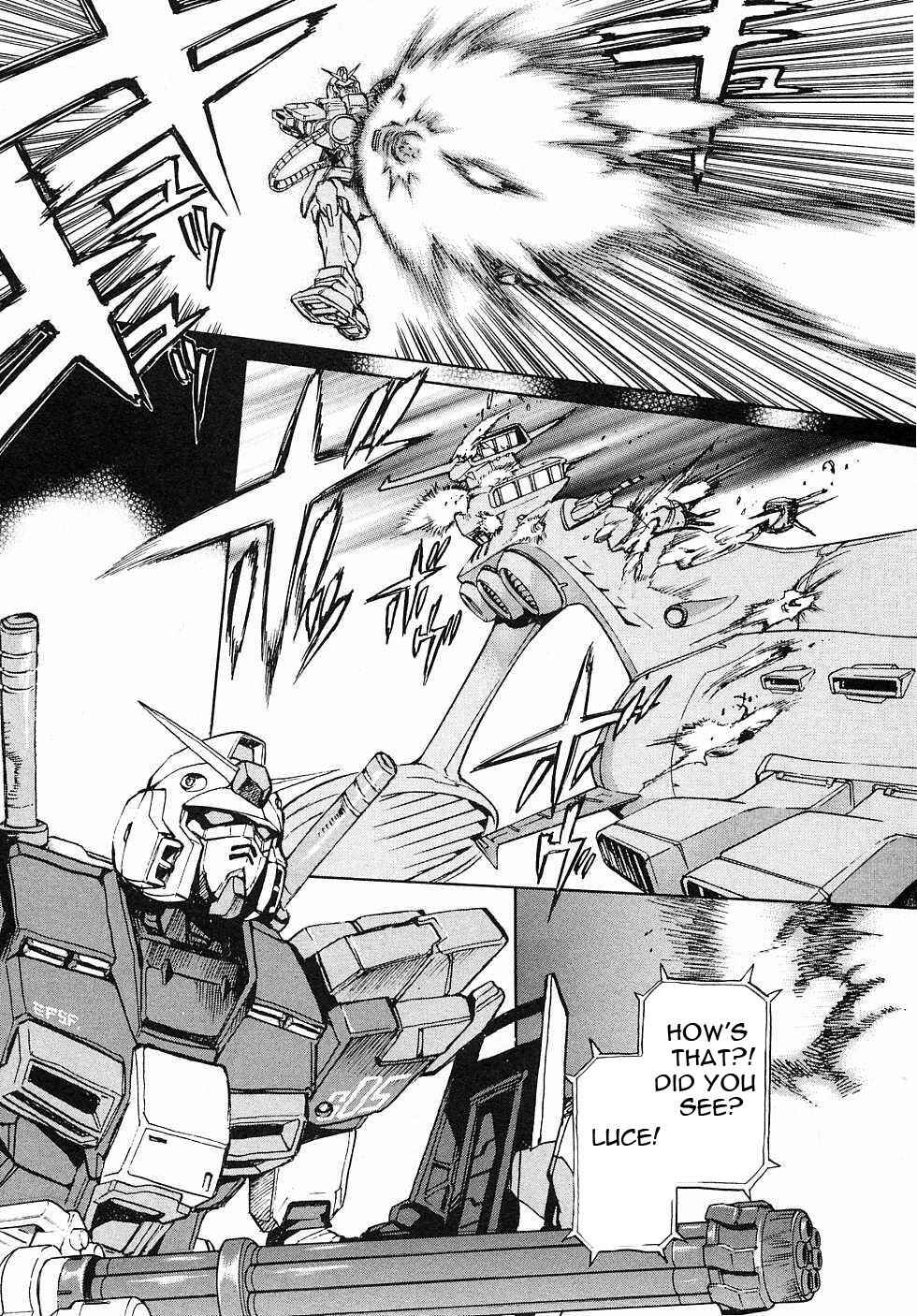 Mobile Suit Gundam Gaiden REBELLION: Space, at the End of a Flash... Chapter 2 - Page 34