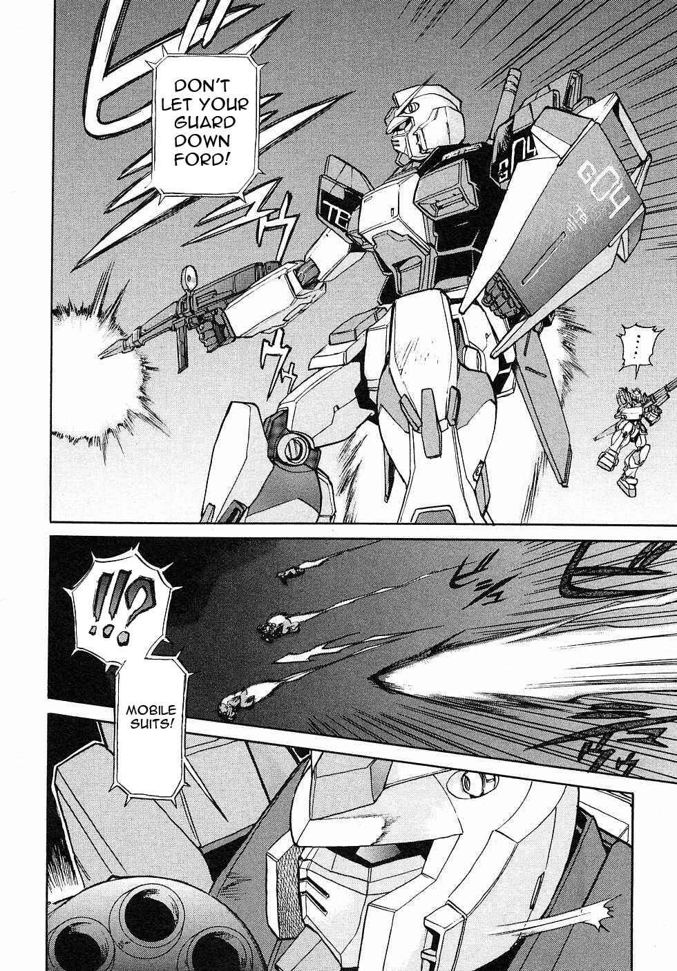 Mobile Suit Gundam Gaiden REBELLION: Space, at the End of a Flash... Chapter 2 - Page 35