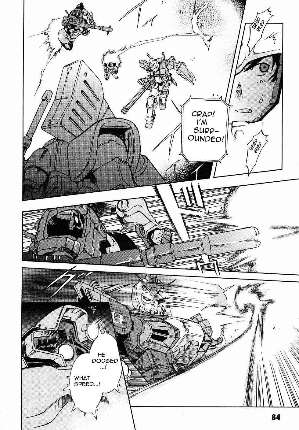 Mobile Suit Gundam Gaiden REBELLION: Space, at the End of a Flash... Chapter 2 - Page 37