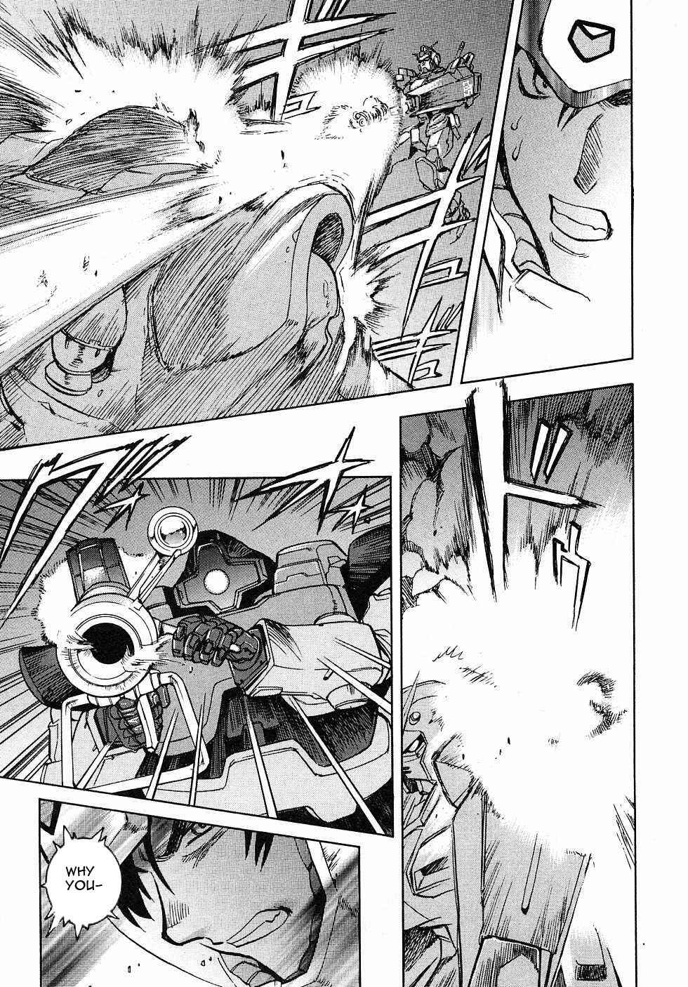 Mobile Suit Gundam Gaiden REBELLION: Space, at the End of a Flash... Chapter 2 - Page 38