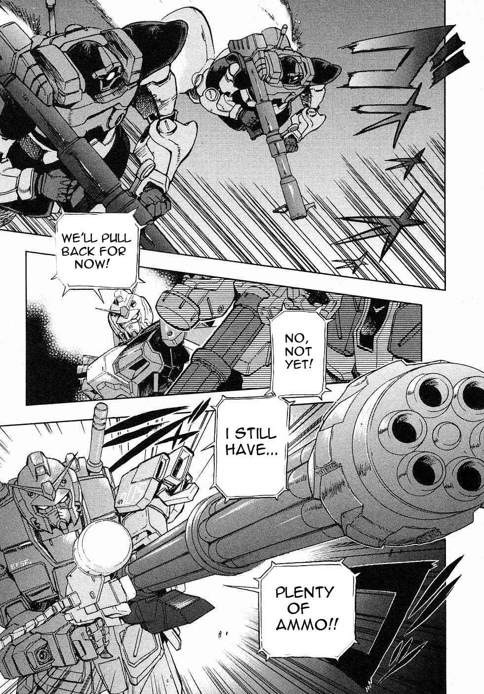 Mobile Suit Gundam Gaiden REBELLION: Space, at the End of a Flash... Chapter 2 - Page 40