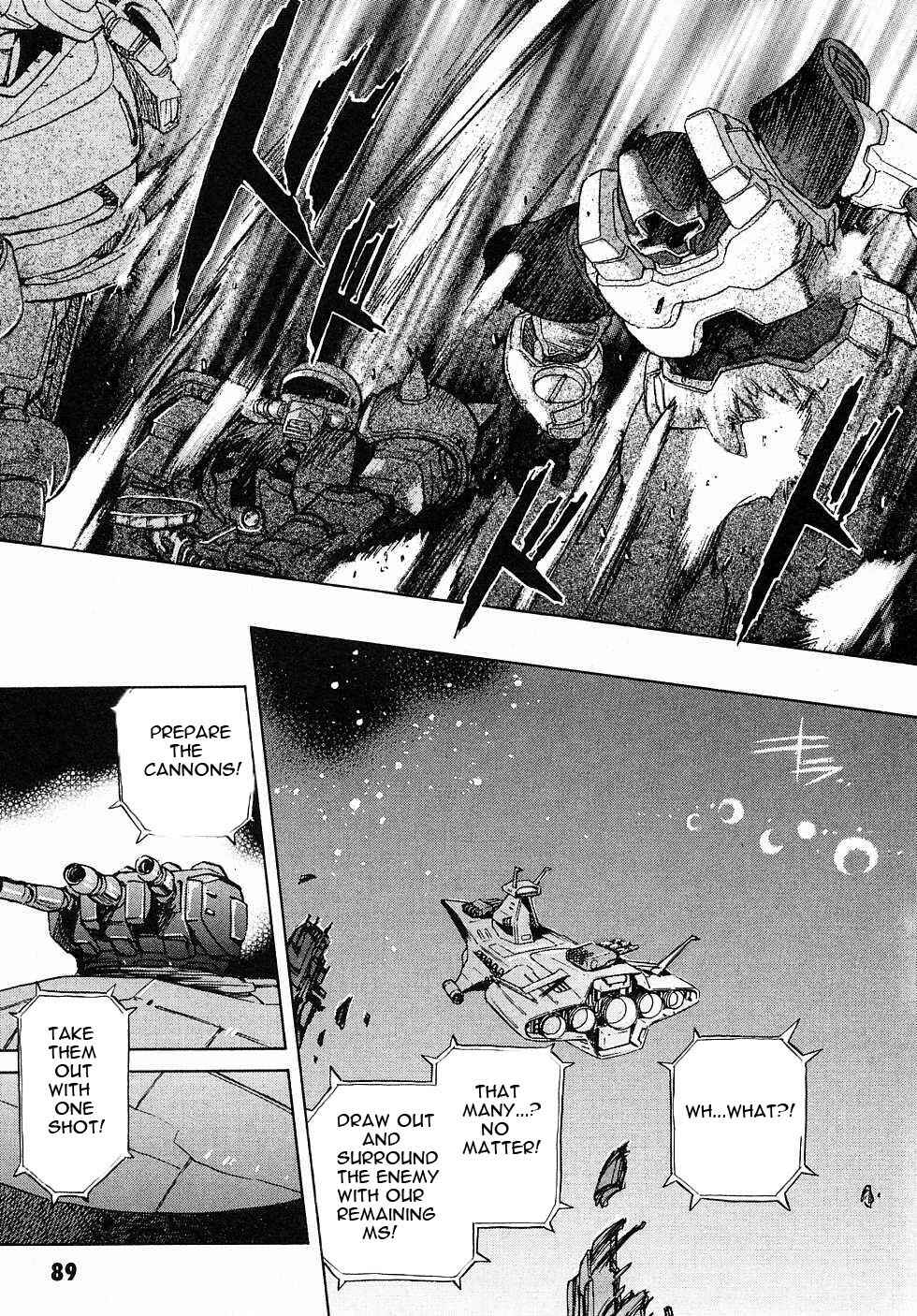 Mobile Suit Gundam Gaiden REBELLION: Space, at the End of a Flash... Chapter 2 - Page 42