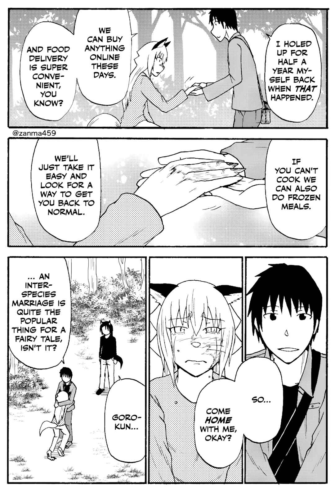 Totsugi Okureta Kitsune ga Yome ni Kuru Hanashi Chapter 89 - Page 9