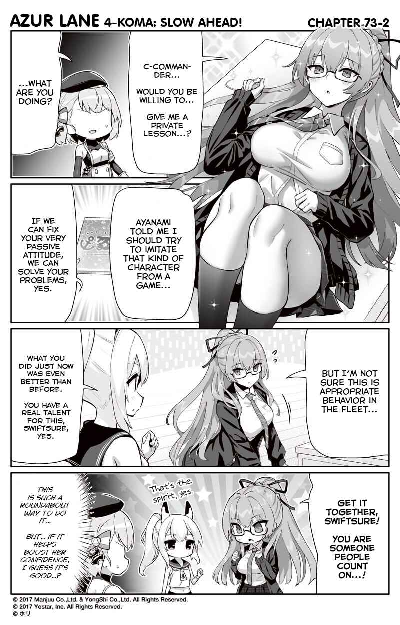 Azur Lane: Bisoku Zensin! Chapter 73 - Page 2