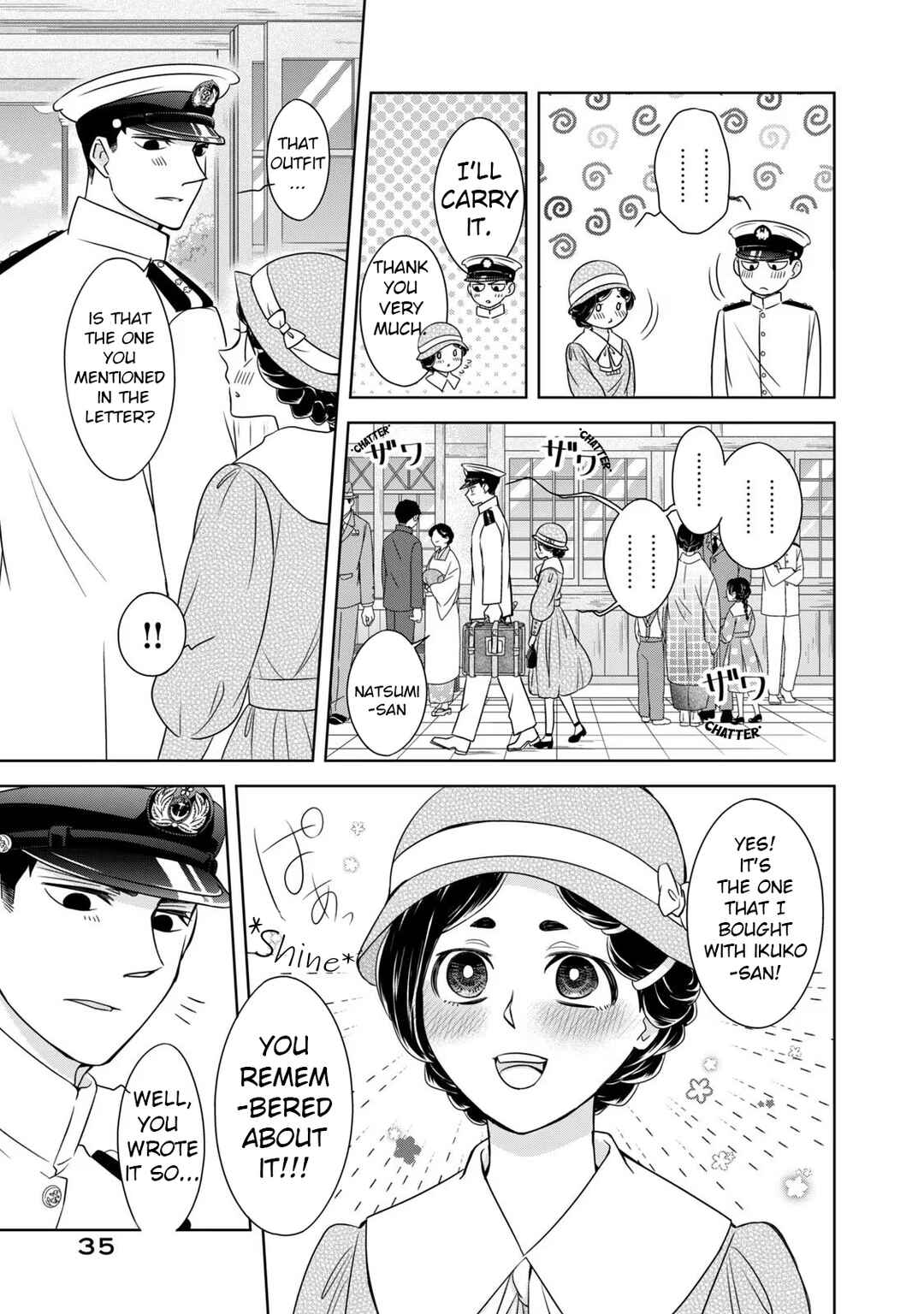 Nami Uraraka ni, Meoto Biyori Chapter 9 - Page 7