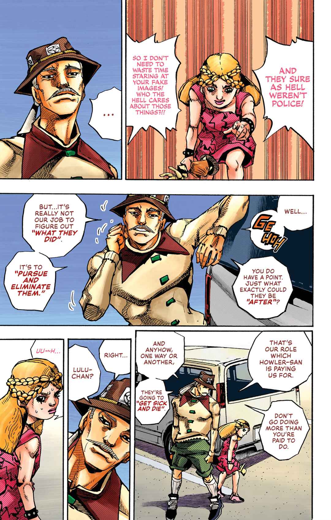 JoJo no Kimyou na Bouken Dai-9-bu: The JOJOLands Color-ban Chapter 17 - Page 23