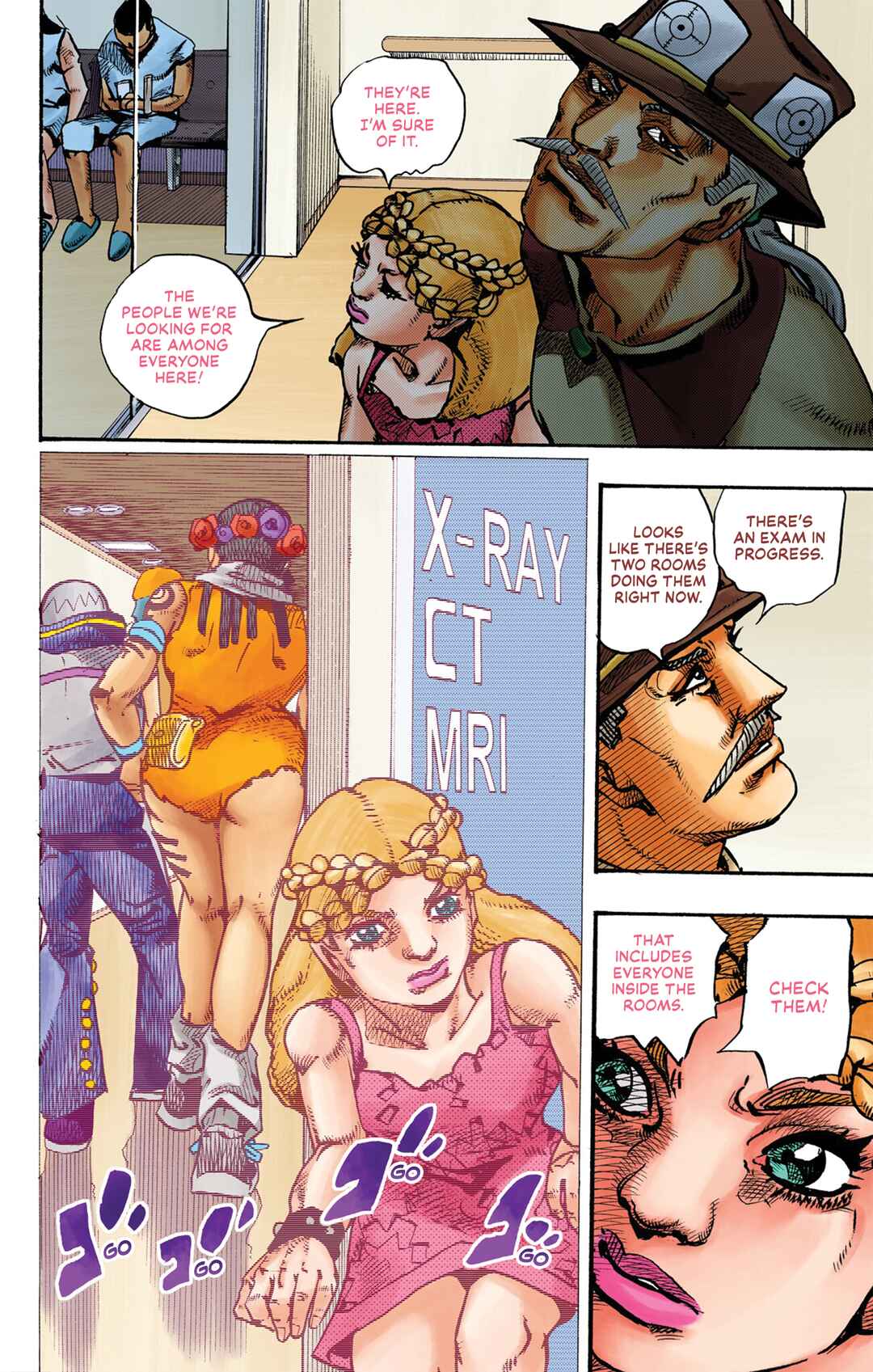 JoJo no Kimyou na Bouken Dai-9-bu: The JOJOLands Color-ban Chapter 17 - Page 35