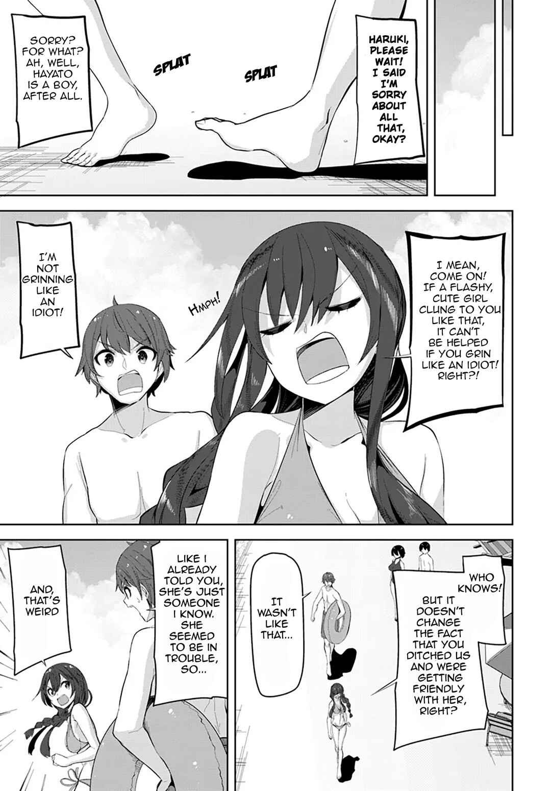 Tenkousaki no Seiso Karen na Bishoujo ga, Mukashi Danshi to Omotte Issho ni Asonda Osananajimi datta Ken Chapter 31 - Page 7